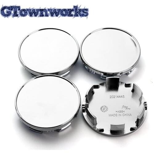 4 pcs 85mm Gloss Wheel Center Cap For Car Rim Black Chrome ABS Plastic Hubcap Dust Cover