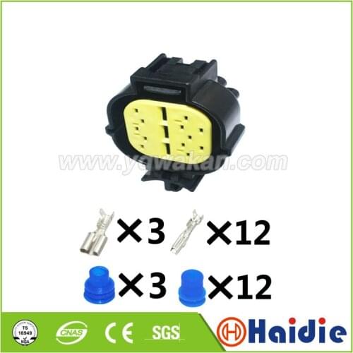 Free shipping 2sets 15pin tyco plastic housing plug 15p wire harness cable unsealed connector 2-85262-1