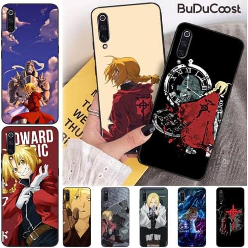 Fullmetal Alchemist amine Phone Case For Xiaomi Mi 9 9T CC9 CC9E 8 SE Pro A2 Lite 6X 5 A3 A1 Max Mix 2 3