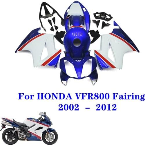 For Honda VFR800 VFR 800 2002-2013 2012 2011 motorcycle ABS injection full car fairing kit, vfr800 02-13 body protection fairing