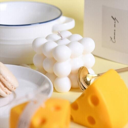 Soap Mold Soap DIY Handmade Making Tool Silicone Mould 9 Balls Rubiks Cube Shaped Making Toilet Soap Mold