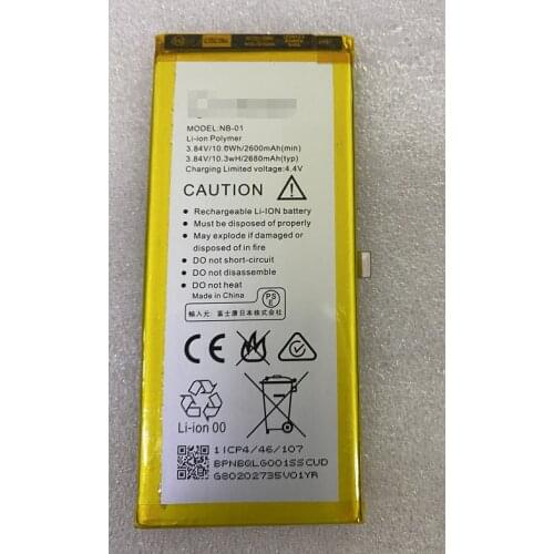 HST 3.84V 2680mAh/10.3Wh NB-01 Replacement Battery For Nextbit Robin smartphone Built-in Li-ion bateria Li-Polymer Batteries