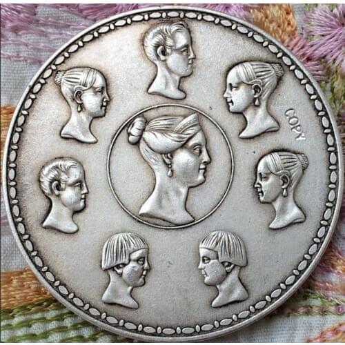 Wholesale 1836 russia 1 Rouble coins copy 100% coper manufacturing silver-plated