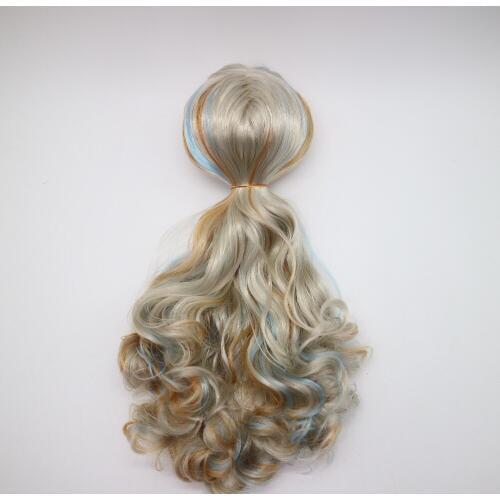 RBL doll scalp suitable for blyth dark gray hair 20180614