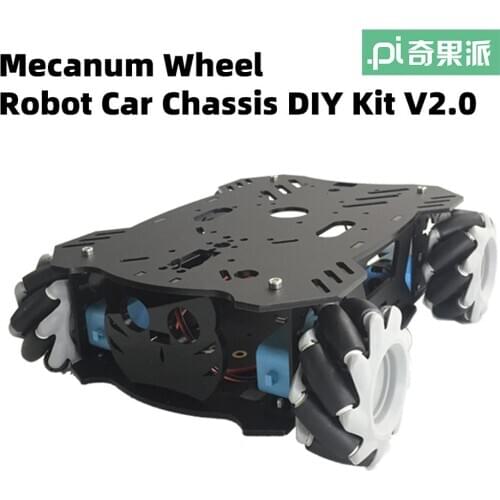 Mecanum Wheel Robot Car Chassis DIY Kit V2.0