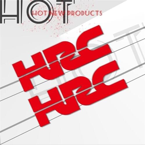 Motorcycle sticker accessories bike Fuel tank Wheels helmet notebook Luggage reflective MOTO sign sticker For honda hrc HRC