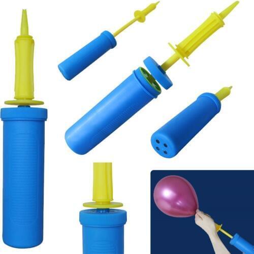 1pcs Balloon Pump For Baloons Inflatable Toy Foil Balloons Accessories Portable Hand Pump Inflator Hand Push Air Pump