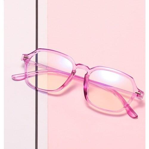 New Fashion Anti-Blue Light Woman Eyeglasses Men Trend Brand Design Plastic Eye Glasses Classic Retro Luxury Eyewear Frame