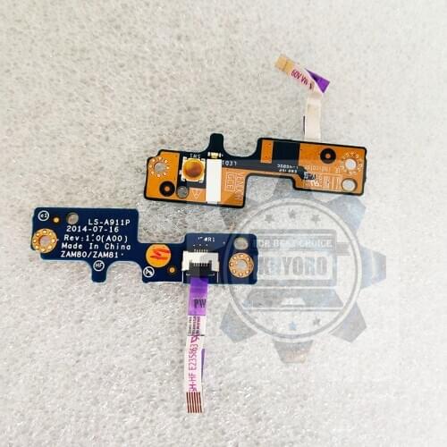 GENUINE FOR DELL FOR Latitude E5550 POWER BUTTON BOARD LS-A911P