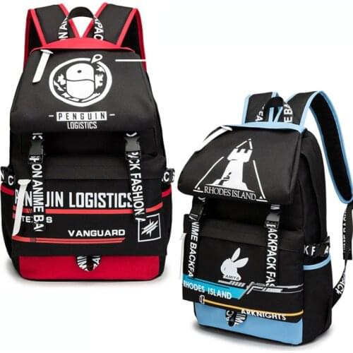 Arknights Backpack Amiya Texas Midoriya Izuku Scout Legion Large Capacity School Shoulder Travel Bag Backpacks Mochila Daypack