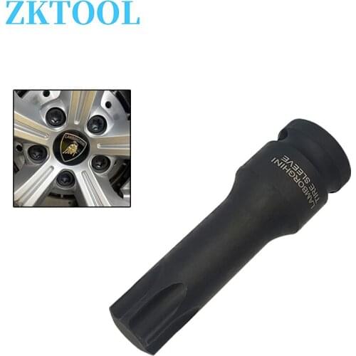 Hexagonal car tire nut wrench socket Tire disassembly tool is suitable for Lamborghini car tire disassembly wrench tool