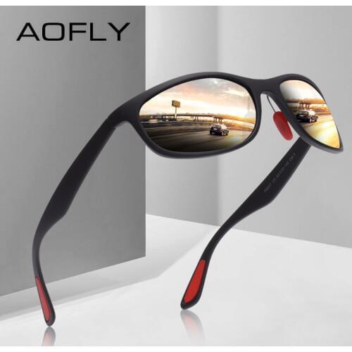 AOFLY BRAND DESIGN Polarized Sunglasses Men Women Driving Male Sun Glasses Fishing Sport Style Eyewear Oculos Gafas AF8104