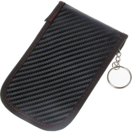 Faraday Bag Anti Theft RFID Key Fob Security Box Signal Blocking Pouch For Car X4YA