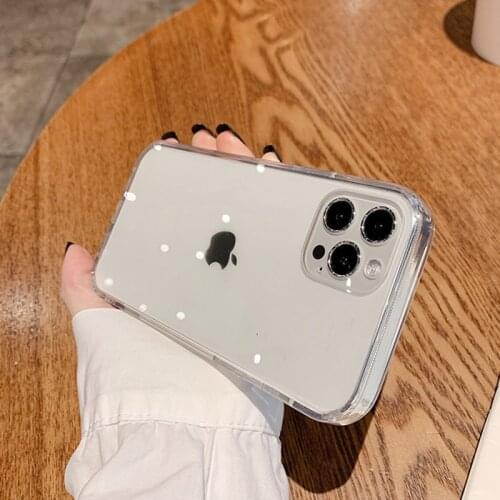 Ultra Thin Clear Shockproof Phone Case For iPhone 12 11 Pro MAX Mini XS XR X 7 8 Plus SE 2020 Transparent Silicone Back Cover