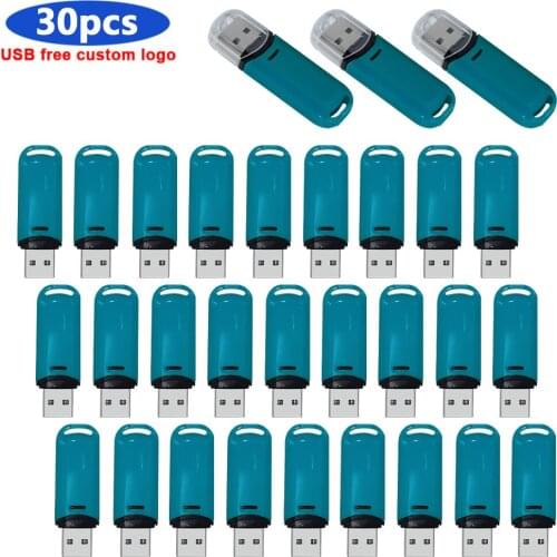 30pcs/lot free logo usb flash metal pen drive 128gb 64gb 32gb 16gb pendrive 8gb memoria usb 4gb usb 2.0 memory stick Flash Drive