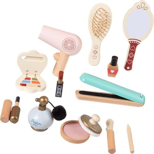 1 Set Kids Makeup Kit Game Eye Shadows Nail Polish Mascara Gifts Age 3