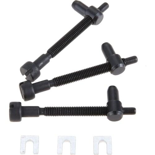 3Pcs Chain Adjuster Screws Bolt Tensioner Chainsaw Parts fit for HUSQVARNAA 61 66 162 181 266 268 272 281 288 Chainsaw