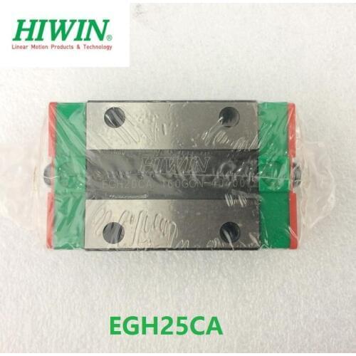 8pcs/lot 100% original HIWIN EGH25CA slider block for EGR25 linear guide rail for CNC router EGH25 CA
