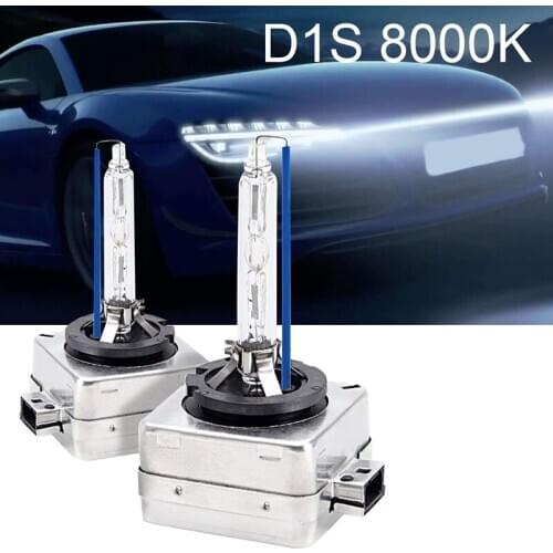 AU04 -2PCS D1C D1S D1R 8000K Ice Blue HID Xenon Car Headlight 35W High Low Beam Light Bulbs for -BMW - -VW