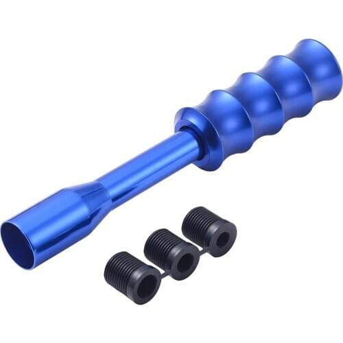 Aluminum Alloy Car Gearstick Lever Extension Shift Knobs Auto Manual Gear Head Extender Handle