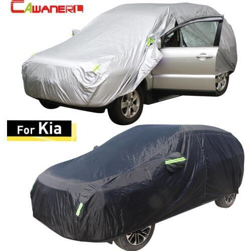 Cawanerl For Kia Picanto K2 K3 K5 K9 Sorento Rondo Optima Cerato Venga Car Cover Sun Snow Rain Heat Resistant Waterproof Cover