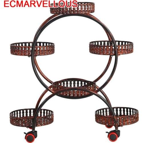 Garten Dekoration Metal Planten Rek Exterieur Afscherming Decoration Dekoru Flower Shelf Balcony Balkon Stand Plant Rack