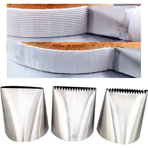 Extra Large Stainless Steel Nozzle Cream Cake Decorating Tools Pastry Tip Fondant Baking Accessories Baking Tools Kitchen Tools