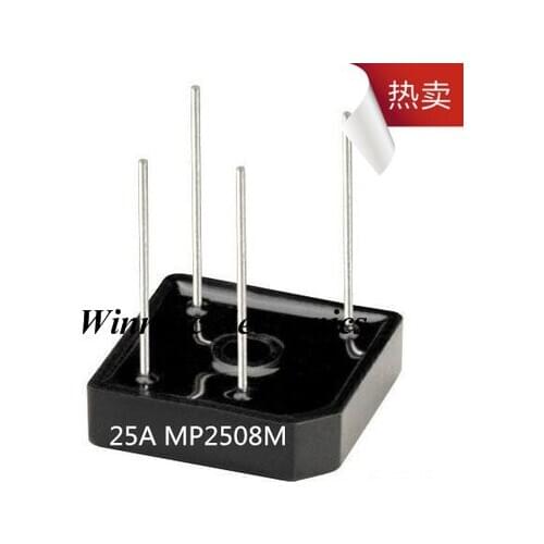 GBPC2510W Diode Rectifier Bridge Single 1KV 25A 4-Pin Case GBPC-W Bag