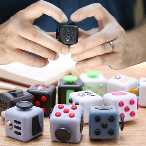 Anxiety Stress Relief Attention Decompression Focus Fidget Gaming Dice Toy for Kids Adult Stress Reliever Toys