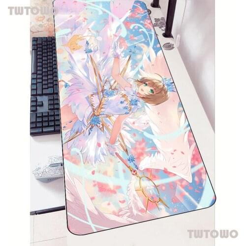 Cardcaptor Sakura Mousepad 900x400x2mm Gaming Mouse Pad Esports Gamer Mat Computer Desk Padmouse Keyboard Locrkand Play Mats