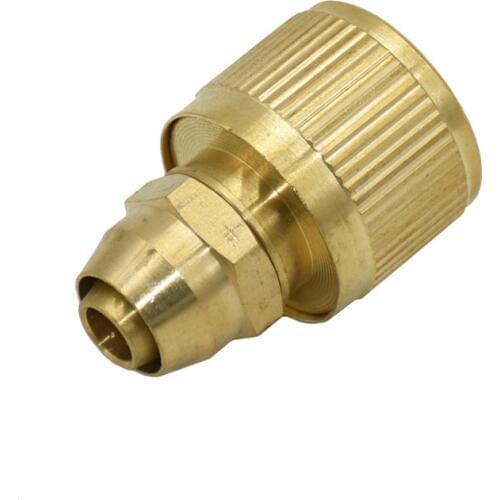 3/8 inch hose Quick connector Brass water gun adapter 10mm 8/11 hose connector copper fitting 1pcs