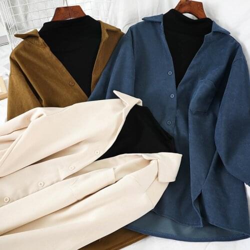 Patchwork Vintage Women Blouse Long Sleeve Half Turtleneck Solid Shirt Female Spring Autumn Blusas Fashion Blouses G1358