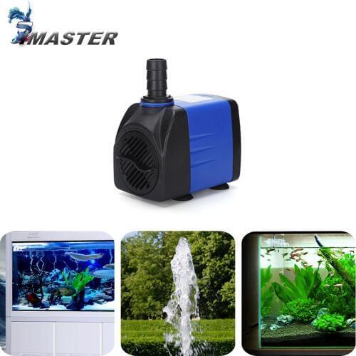 Ultra-Quiet Multifunctional Aquarium Water Pumps Tank Pond Pool Fountains Pump Waterproof Submersible Fish Pond Water Pump