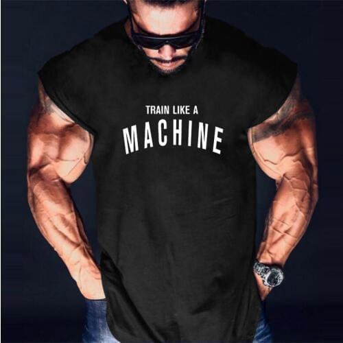 Tanktops Fashion Bodybuilding Brand Muscle Cotton Gym Tank Tops Men Sleeveless Clothing Undershirt Fitness Stringer Workout Vest