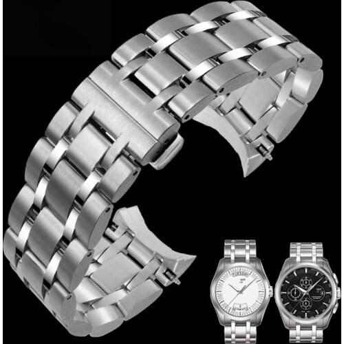 18mm22mm23mm24mm Stainless Steel Man Watch Band For Tissot T035 Couturier Watch Strap Brand Watchband T035617 T035439A Bracelet
