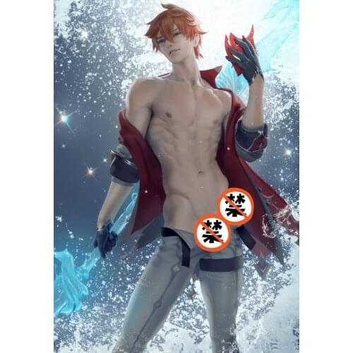 Print silk or canvas video games genshin impact sexy girl art poster 16x24 24x36 inch custom living room bedroom hanging picture