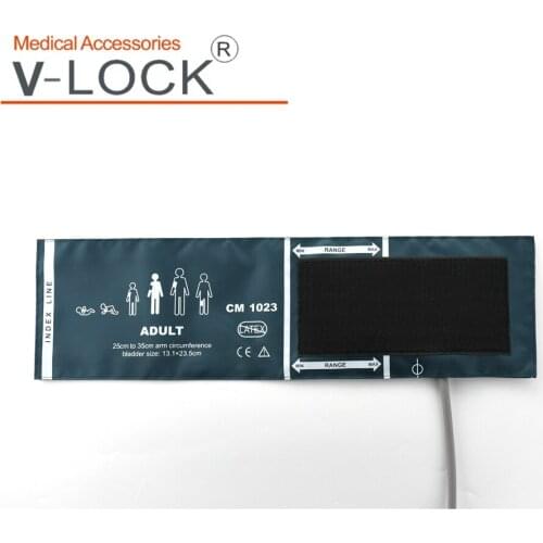 Mindray edan biolight Adult arm size Single tube nylon coat NIBP blood pressure cuff for patient BP monitor sphygmomanometer