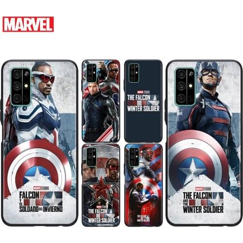 Silicone Cover The Falcon and the Winter Soldier For Honor V30 View 20 V20 30i 30S 30 20S 20E 20i 20 Lite Pro Plus Phone Case