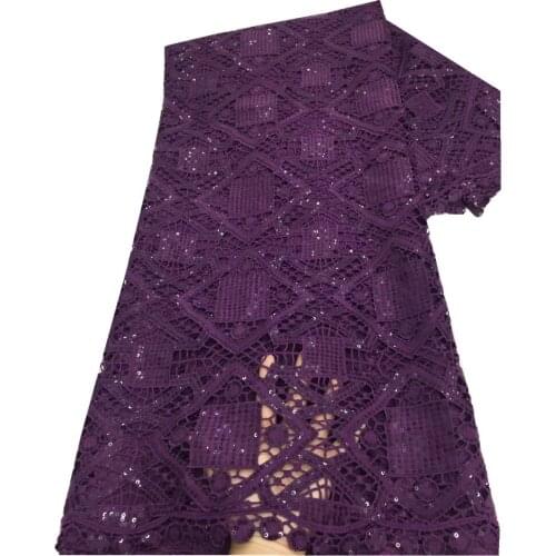 SJ Lace Sequin French Milk Silk Lace Fabric 2021 High Quality African Lace Fabric Mesh Nigerian Lace Fabric For Wedding x4-46