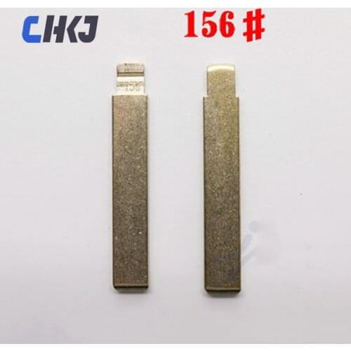 CHKJ Car key embryo middle slot No. 156 For Hyundai For New Rena Kia new K5 sub-machine folding remote control modified embryo