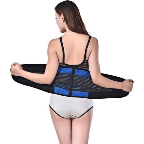 Sports Colorful Power Belt with 4 Medical Cartilage to Support Waist Reduce the Decompression Corrective Repair Plu Size XXXXXXL