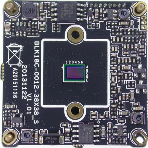 Enhanced Version 720P 1/4" OmniVision OV9712 CMOS image sensor Hi3518C V100 IP camera CCTV PCB board module (optional parts)
