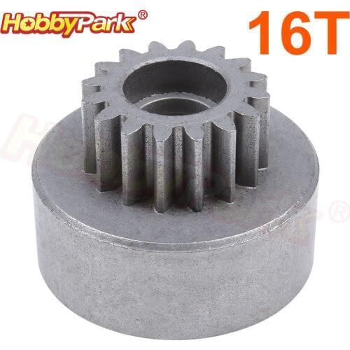 RC Clutch Bell Gear(16T) Vertex SH 16-21CXP Nitro Engine Parts 02107 for HSP Redcat Himoto 1/10 Nitro Car Buggy Truck