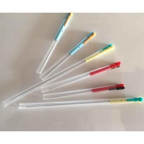 100 pcs EACU plastic handle acupuncture edge needle beauty massage needle rectangular sharp needle with tube SZ