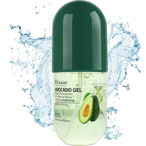 280ml Avocado Capsule Gel Moisturizing Eliminate Skin Damage Treat Acne Shrink Pores Repair Skin Smoothing Brighten Body Care