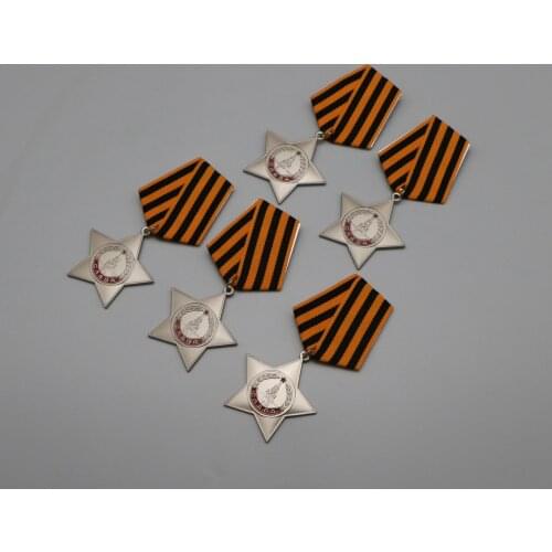 5pcs/lot CCCP Medal Order of Glory USSR Glory Medal 3rd Class Orders Badge