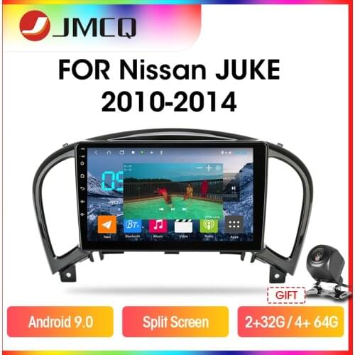 JMCQ T9 RDS DSP 4G+64G For Nissan Juke YF15 2010-2014 Car Radio Multimidia Video 2 din Android 9.0 GPS Navigaion Split Screen