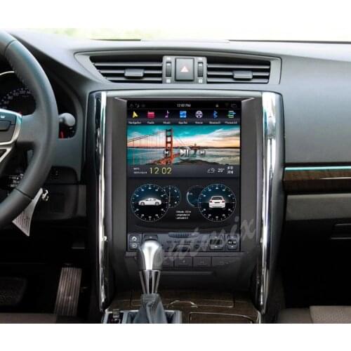 Tesla screen Android 9.0 Car Multimedia Player For Toyota Reiz Mark-x 2010-2013 GPS Navi Auto video audio radio stereo head unit