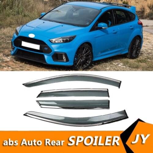 For FORD Focus 2016 Window Visor Vent Shades Sun Rain Deflector Guard For FORD Focus Auto Accessories 4PCS/SET