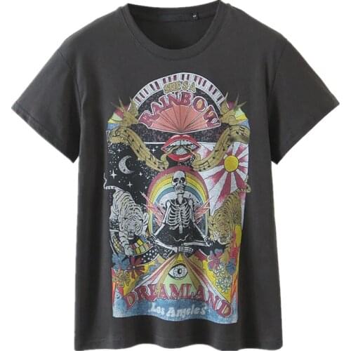 Женские футболки с принтом JennyandDave China At AliExpress